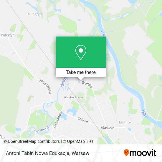 Antoni Tabin Nowa Edukacja map