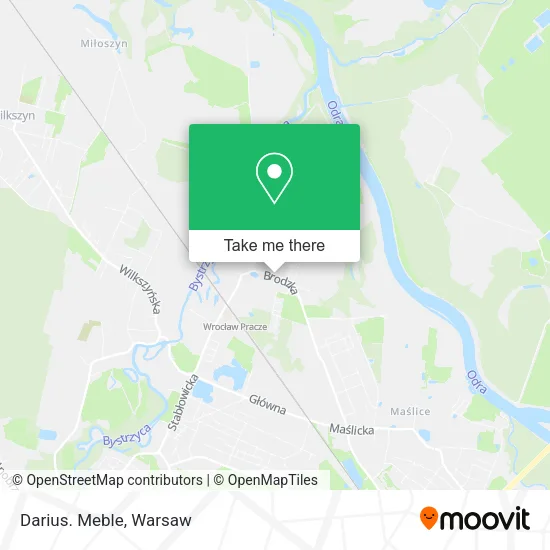 Карта Darius. Meble