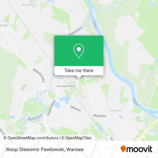 Wasp Sławomir Pawłowski map