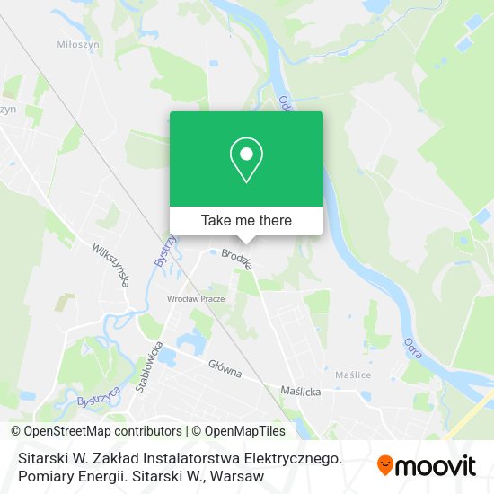 Sitarski W. Zakład Instalatorstwa Elektrycznego. Pomiary Energii. Sitarski W. map