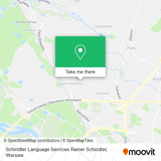 Schindler Language Services Rainer Schindler map