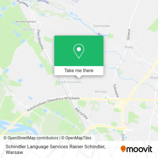 Карта Schindler Language Services Rainer Schindler