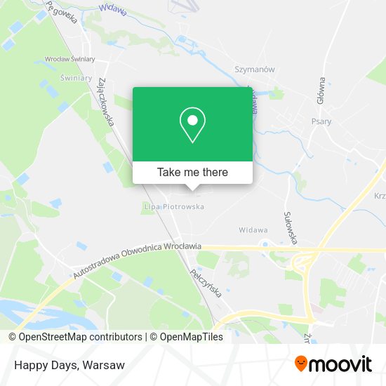 Happy Days map