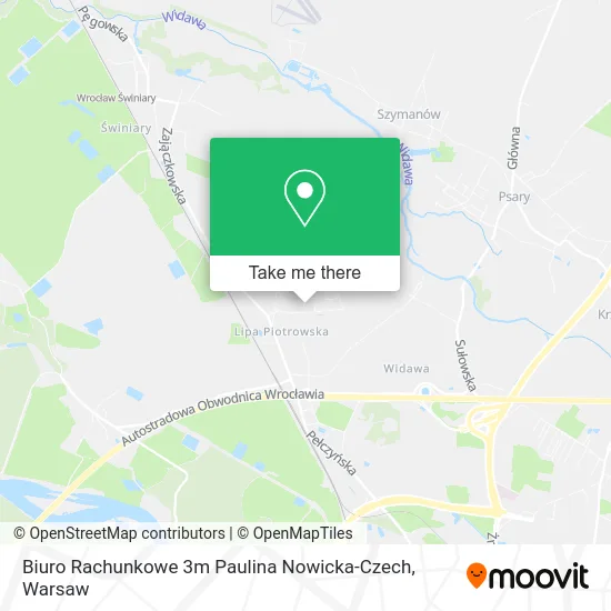 Карта Biuro Rachunkowe 3m Paulina Nowicka-Czech