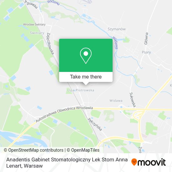 Anadentis Gabinet Stomatologiczny Lek Stom Anna Lenart map