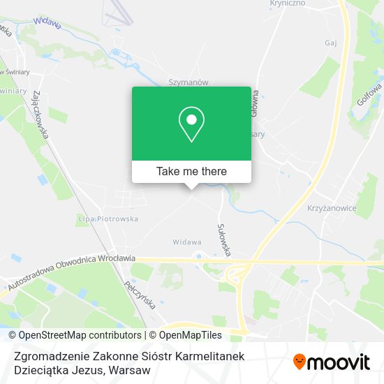 Zgromadzenie Zakonne Sióstr Karmelitanek Dzieciątka Jezus map