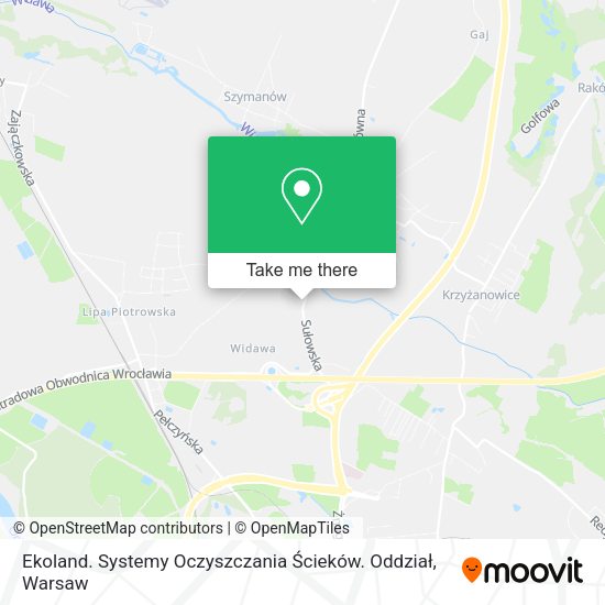 Ekoland. Systemy Oczyszczania Ścieków. Oddział map