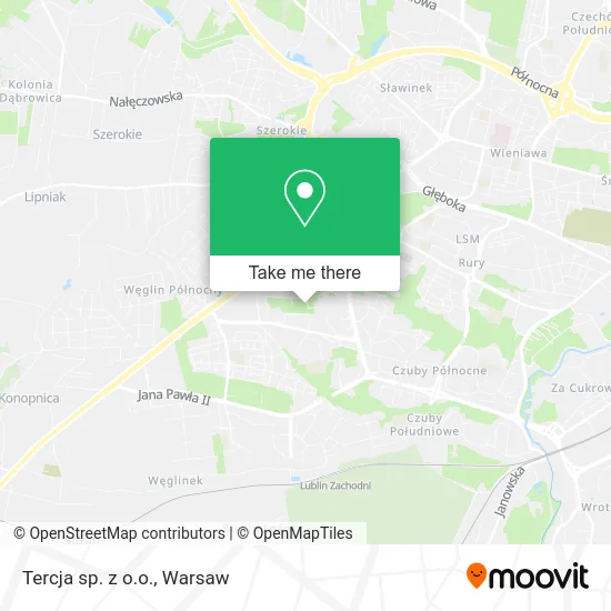 Карта Tercja sp. z o.o.