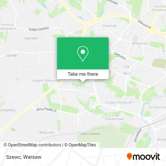 Szewc map