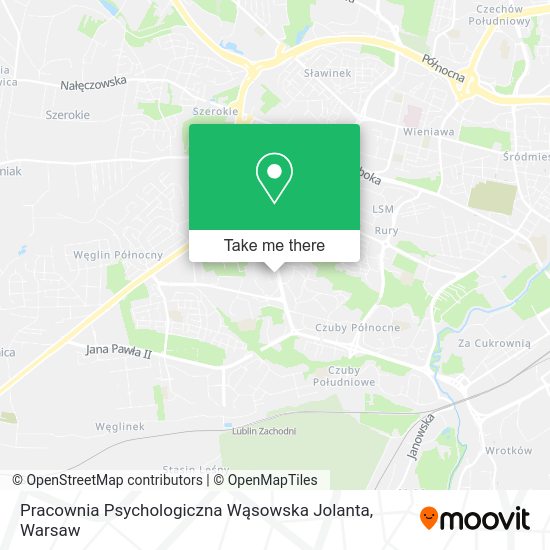 Pracownia Psychologiczna Wąsowska Jolanta map