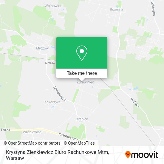 Krystyna Zienkiewicz Biuro Rachunkowe Mtm map