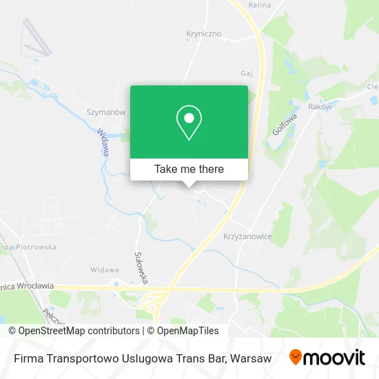 Карта Firma Transportowo Uslugowa Trans Bar