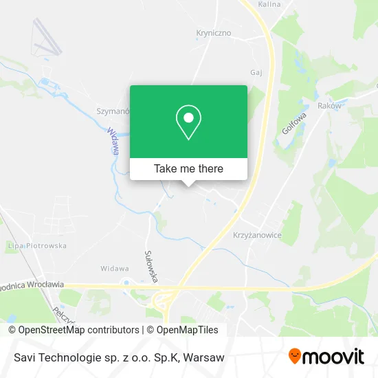 Карта Savi Technologie sp. z o.o. Sp.K