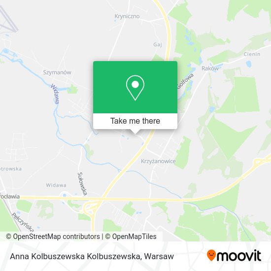 Anna Kolbuszewska Kolbuszewska map