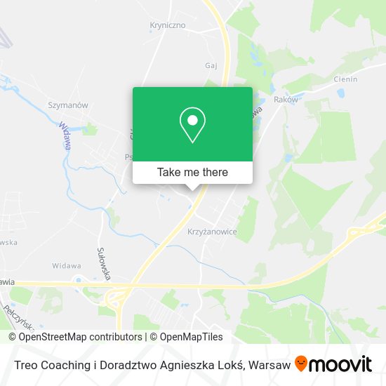 Treo Coaching i Doradztwo Agnieszka Lokś map