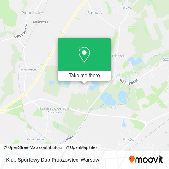 Klub Sportowy Dab Pruszowice map