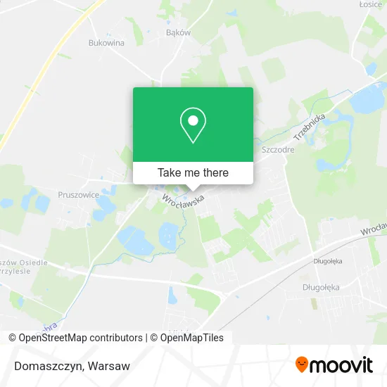 Карта Domaszczyn