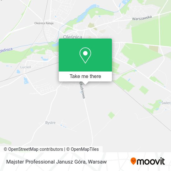 Majster Professional Janusz Góra map