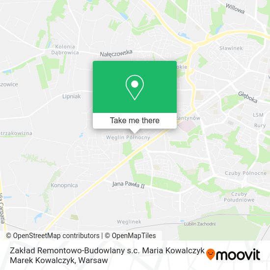 Zakład Remontowo-Budowlany s.c. Maria Kowalczyk Marek Kowalczyk map