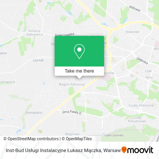 Inst-Bud Usługi Instalacyjne Łukasz Mączka map