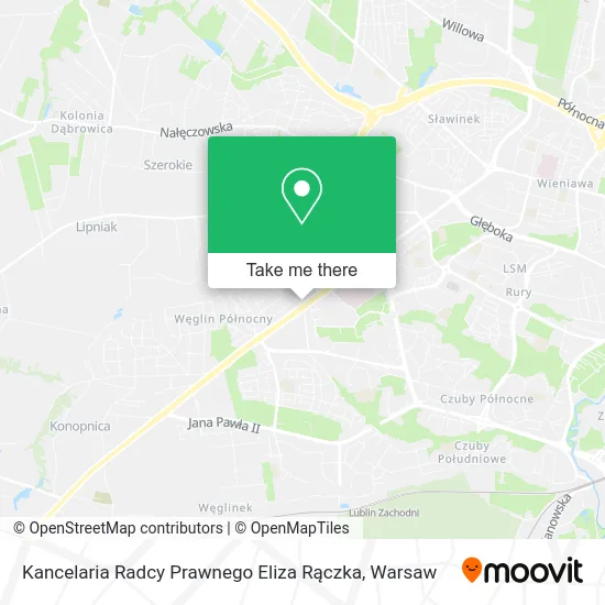 Kancelaria Radcy Prawnego Eliza Rączka map