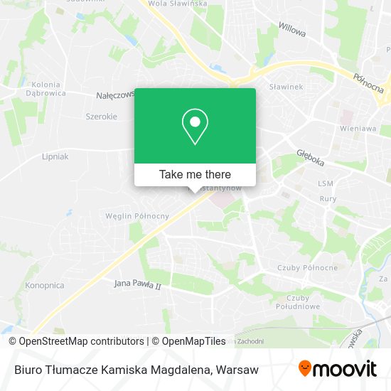 Biuro Tłumacze Kamiska Magdalena map