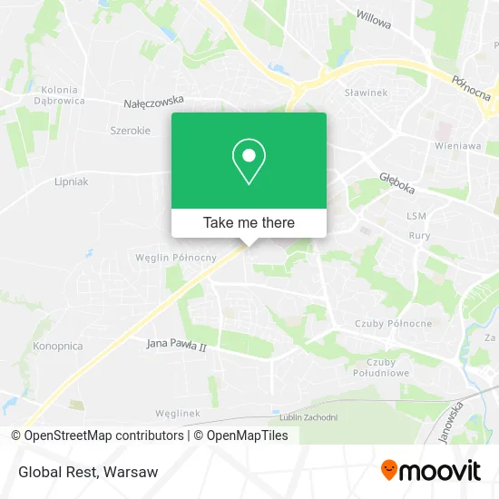 Карта Global Rest