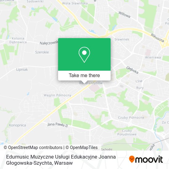 Edumusic Muzyczne Usługi Edukacyjne Joanna Głogowska-Szychta map