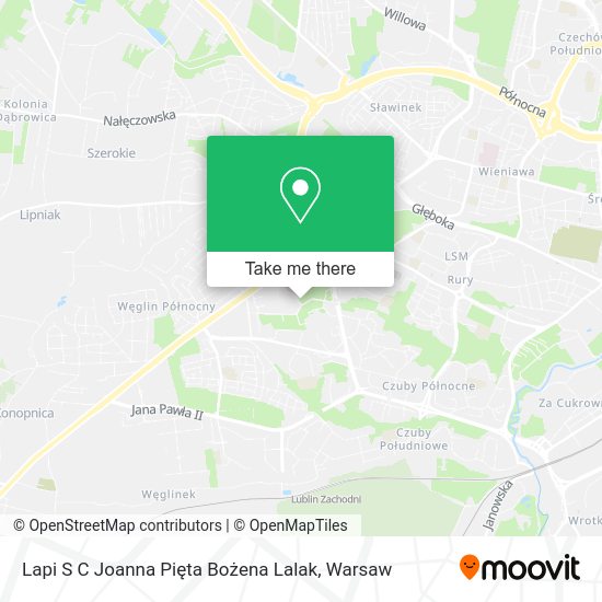 Lapi S C Joanna Pięta Bożena Lalak map