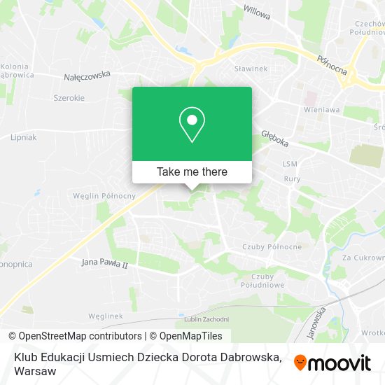 Klub Edukacji Usmiech Dziecka Dorota Dabrowska map