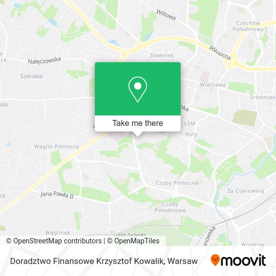 Doradztwo Finansowe Krzysztof Kowalik map