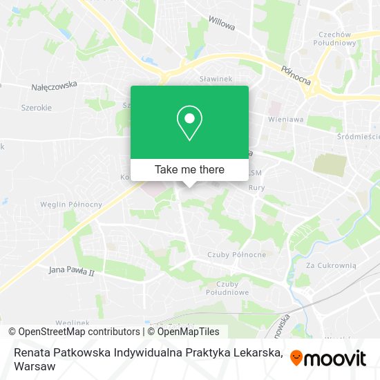 Renata Patkowska Indywidualna Praktyka Lekarska map