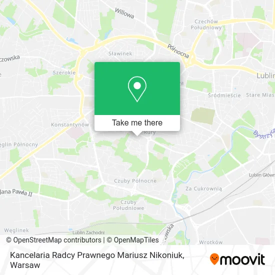 Карта Kancelaria Radcy Prawnego Mariusz Nikoniuk