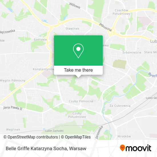 Belle Griffe Katarzyna Socha map