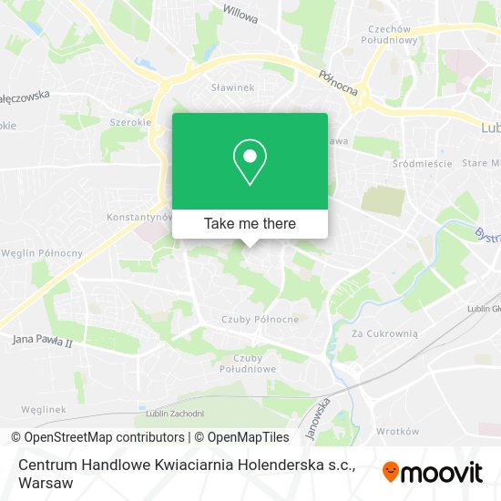 Карта Centrum Handlowe Kwiaciarnia Holenderska s.c.