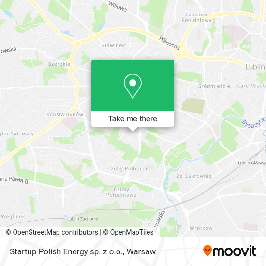 Карта Startup Polish Energy sp. z o.o.