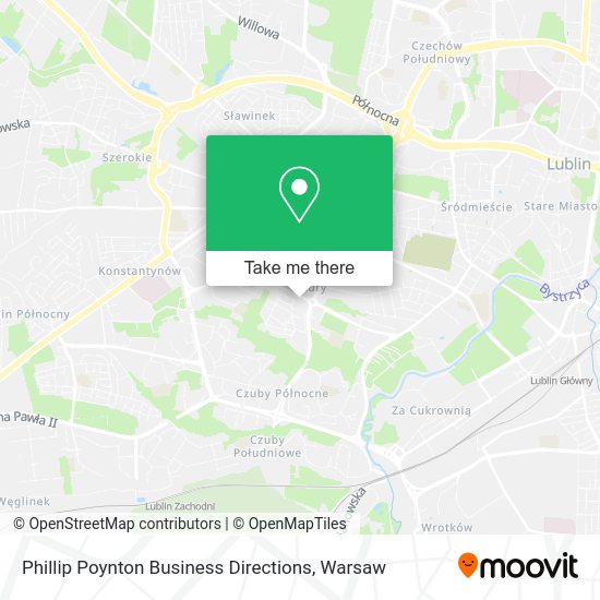 Карта Phillip Poynton Business Directions