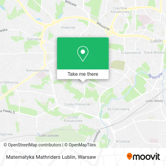 Matematyka Mathriders Lublin map
