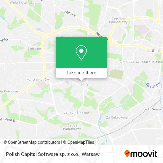 Карта Polish Capital Software sp. z o.o.