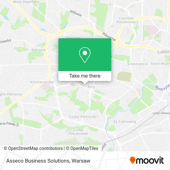 Asseco Business Solutions map