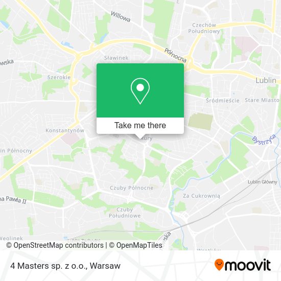 4 Masters sp. z o.o. map