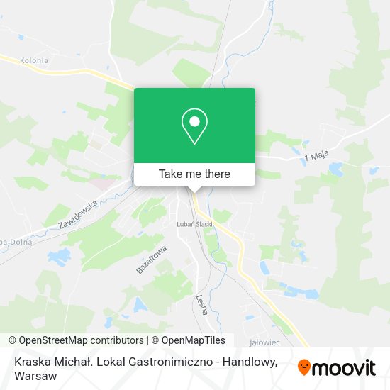 Kraska Michał. Lokal Gastronimiczno - Handlowy map