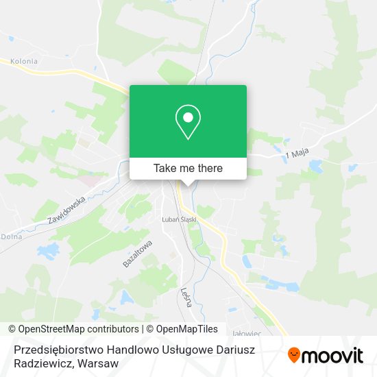 Przedsiębiorstwo Handlowo Usługowe Dariusz Radziewicz map