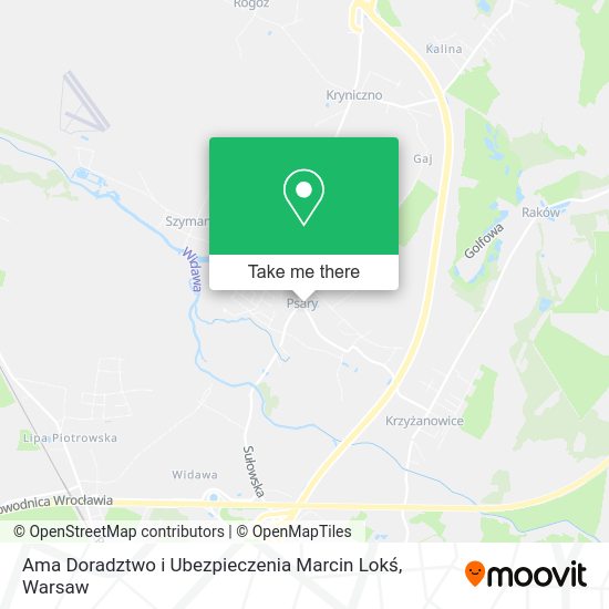 Ama Doradztwo i Ubezpieczenia Marcin Lokś map