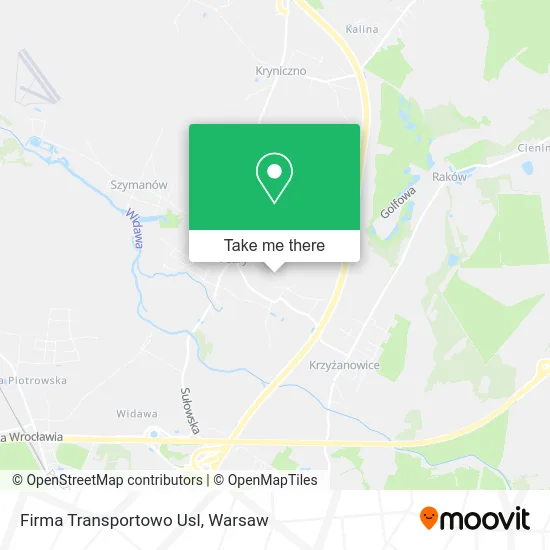 Карта Firma Transportowo Usl