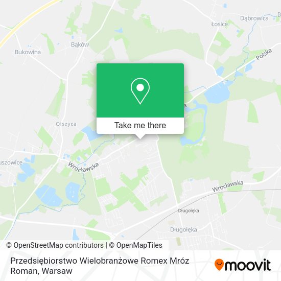 Przedsiębiorstwo Wielobranżowe Romex Mróz Roman map