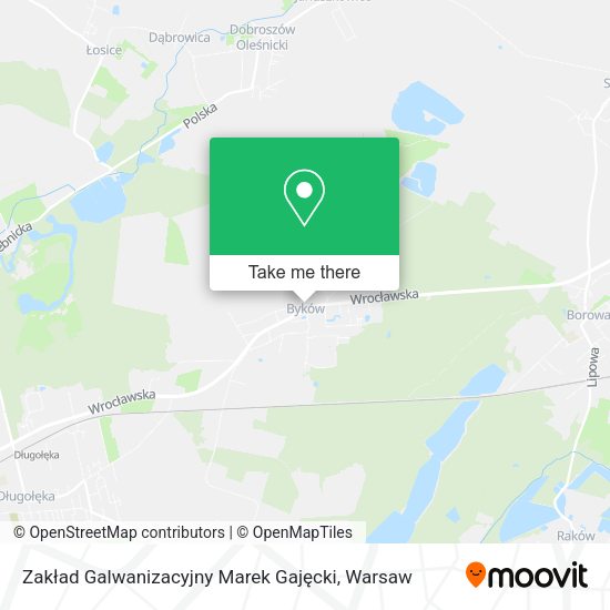 Zakład Galwanizacyjny Marek Gajęcki map