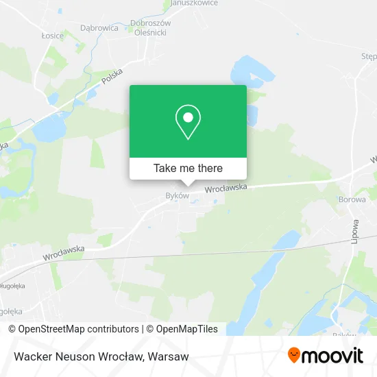 Карта Wacker Neuson Wrocław