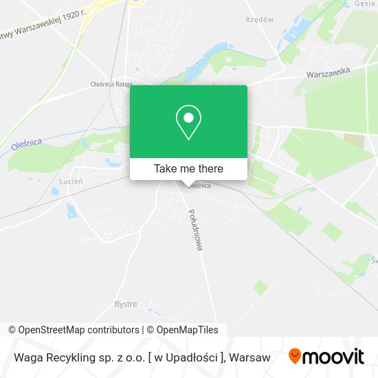 Waga Recykling sp. z o.o. [ w Upadłości ] map