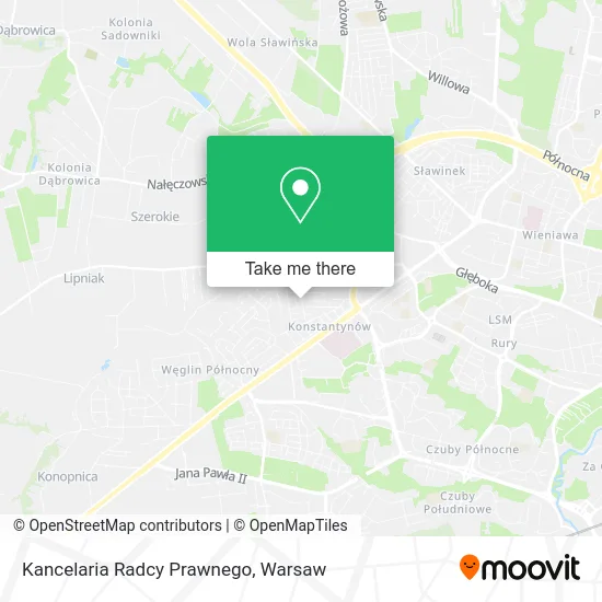 Карта Kancelaria Radcy Prawnego